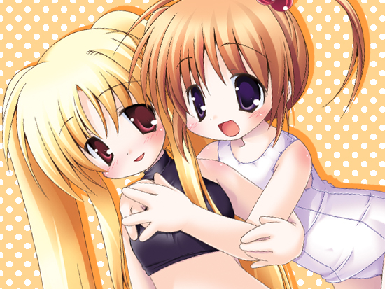fate testarossa and takamachi nanoha (lyrical nanoha and 1 more)