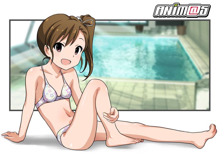 futami mami (idolmaster) drawn by ryunnu