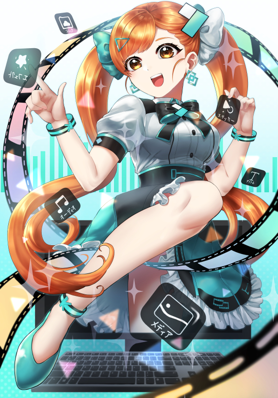 irodori mora (wondershare filmora) drawn by monoton_(neoteto)