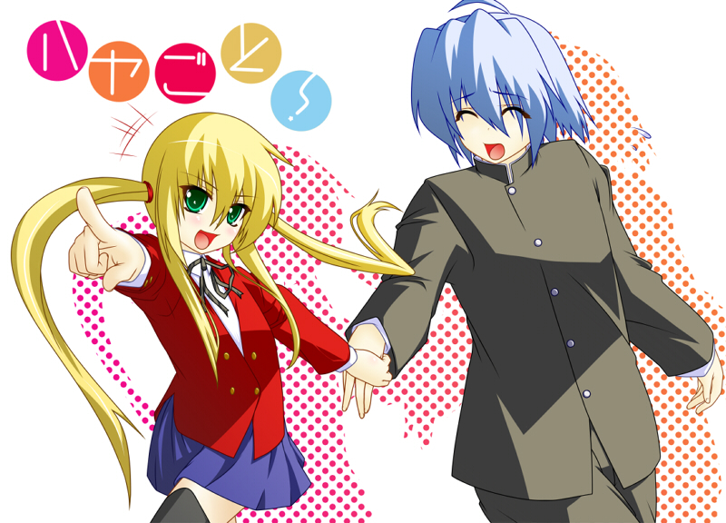 sanzen'in nagi, ayasaki hayate, and kugimiya rie (toradora! and 1 more) drawn by el_(canon_jihad)
