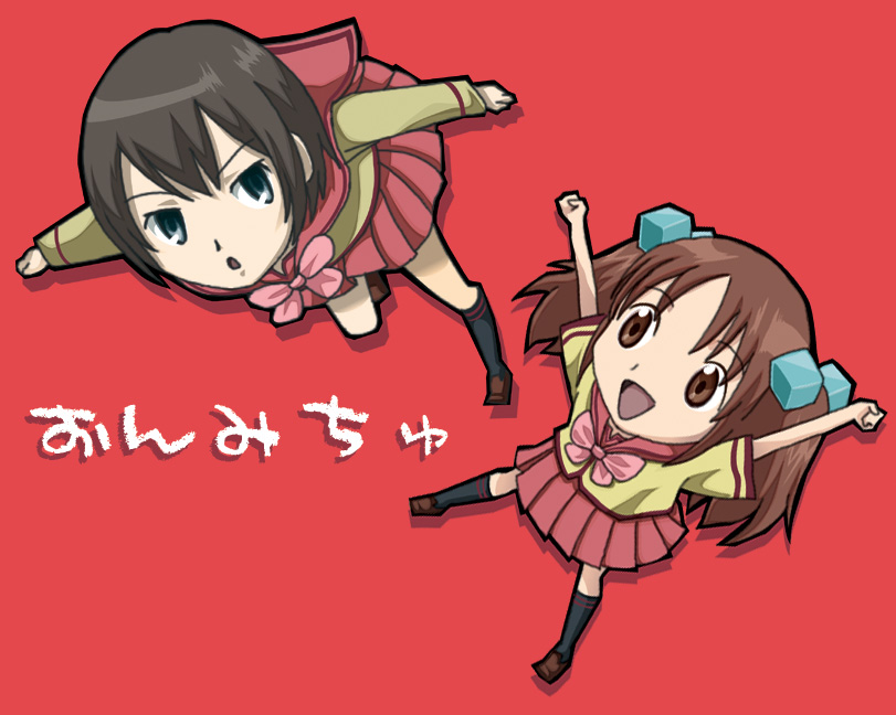 kutsugi kotoha and oume ayumu (gokujou seitokai) drawn by saiguchi_otoufu
