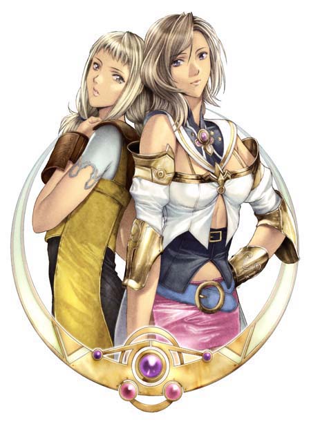 penelo and ashelia b'nargin dalmasca (final fantasy and 1 more) drawn by homare_(fool's_art)