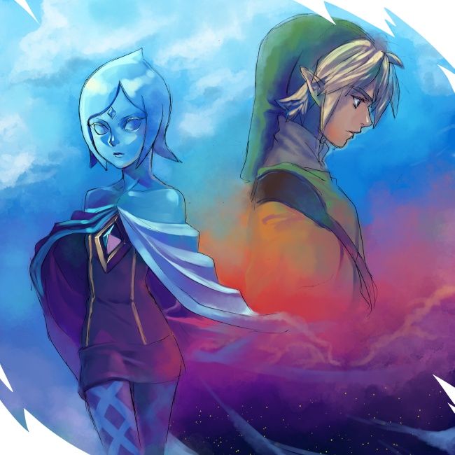 link and fi (the legend of zelda and 1 more) drawn by natsuhiko