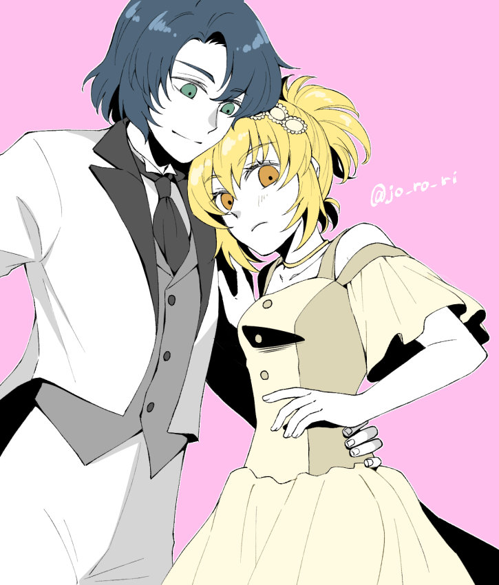 cagalli yula athha and athrun zala (gundam and 1 more) drawn by jo_ro_ri