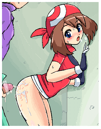 may and drew (pokemon and 1 more) drawn by konpeto