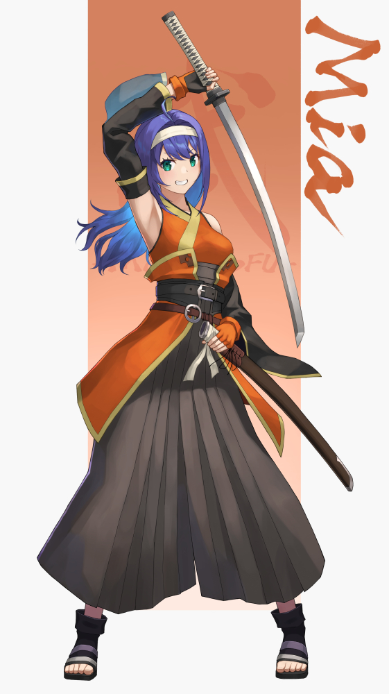 mia (fire emblem and 1 more) drawn by yonaga_nagaduki