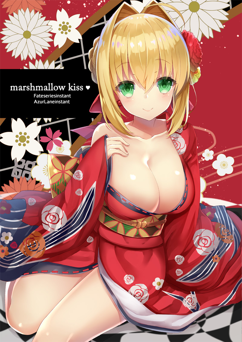 nero claudius (fate and 1 more) drawn by yuzu-aki