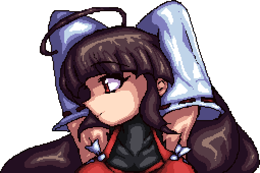 sendai hakurei no miko (original and 2 more) drawn by daniel_gajardo_pulgar