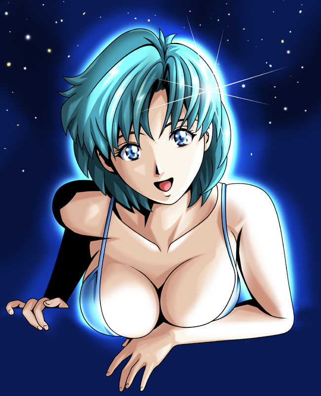 mizuno ami (bishoujo senshi sailor moon) drawn by tomizofu