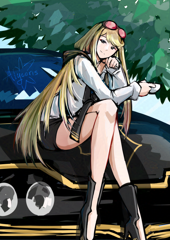 kuremi kyouko (digimon and 1 more) drawn by alycoris