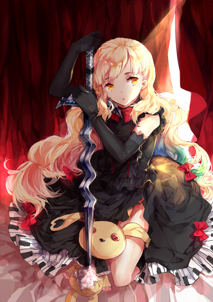 mayu and usano mimi (vocaloid) drawn by imi_fumei