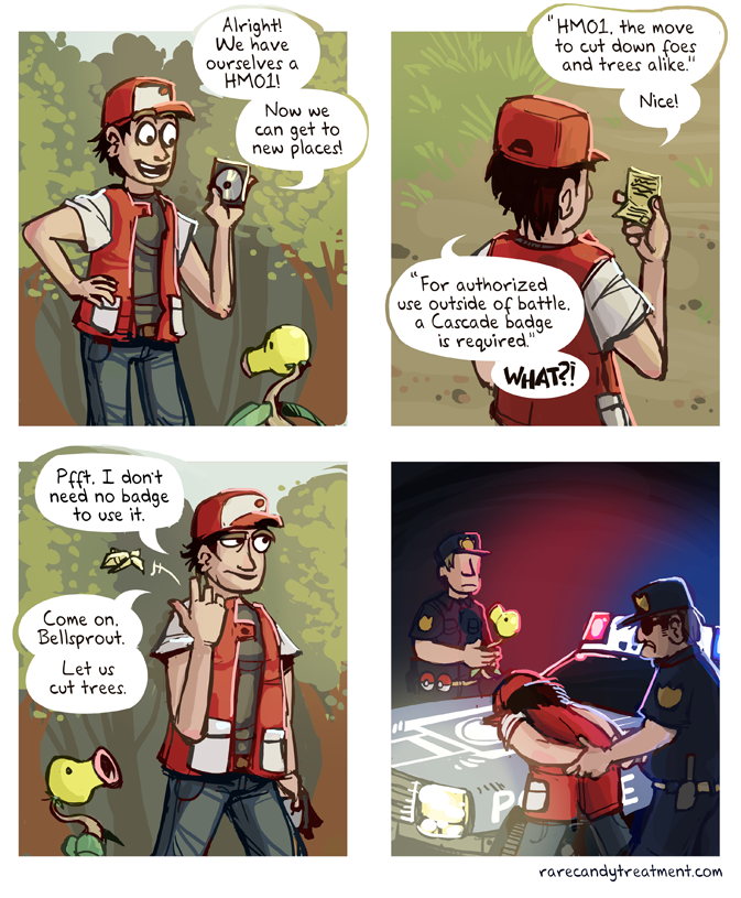 red and bellsprout (original and 2 more) drawn by bummerdude