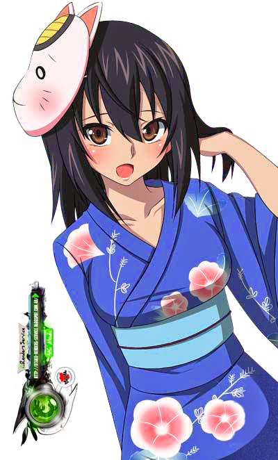 himeragi yukina (strike the blood) drawn by ors_anime_renders