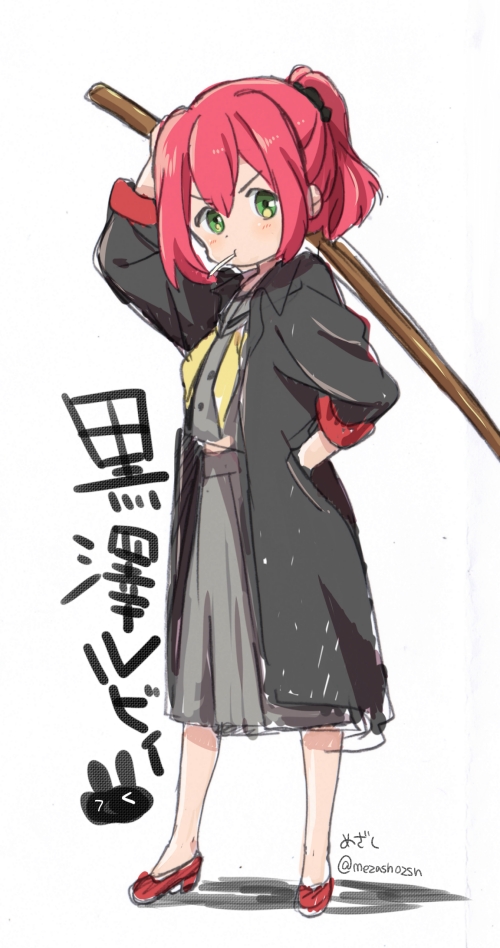 kurosawa ruby (love live! and 1 more) drawn by mezashi_(mezamashi_set)