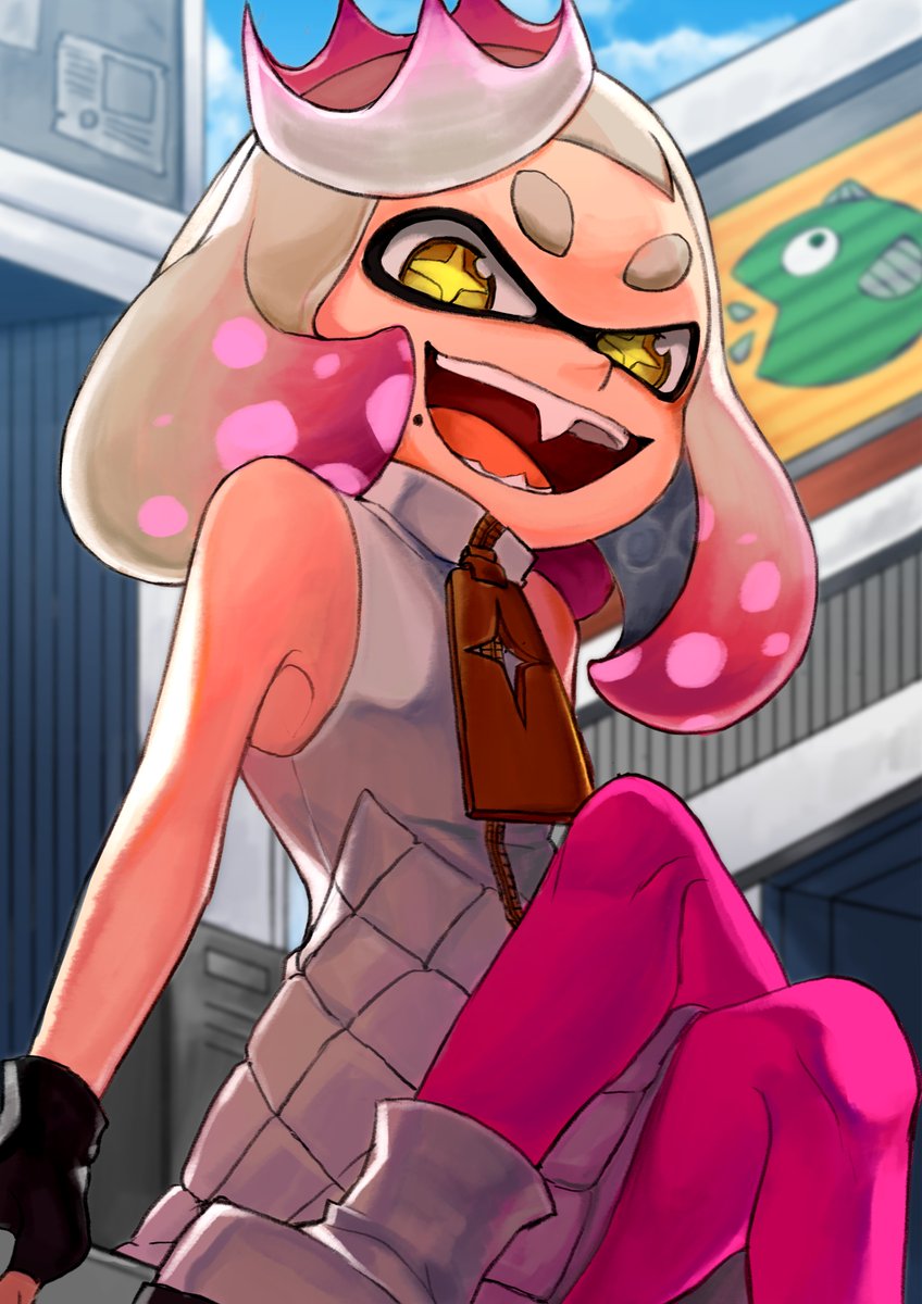 pearl (splatoon and 1 more) drawn by rv_(gvdn7245)