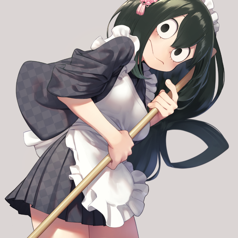 asui tsuyu (boku no hero academia) drawn by mochi_(mochi444420)
