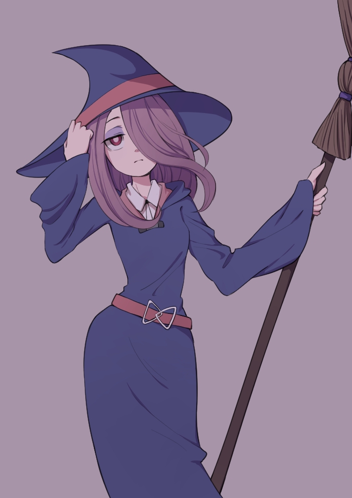 sucy manbavaran (little witch academia) drawn by passerby_b