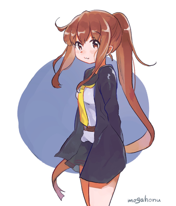 fumizuki and fumizuki kai ni (kantai collection) drawn by mogamiya_honu