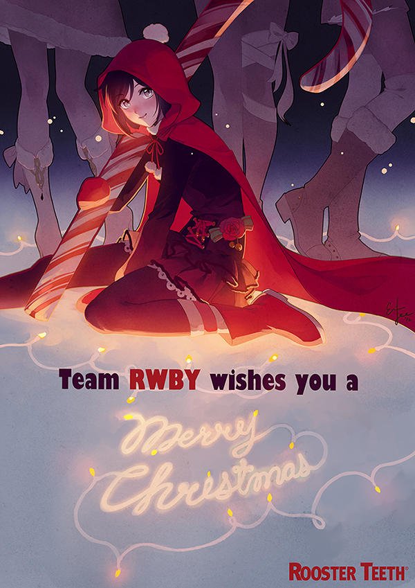 ruby rose, weiss schnee, yang xiao long, and blake belladonna (rwby and 1 more) drawn by ein_lee