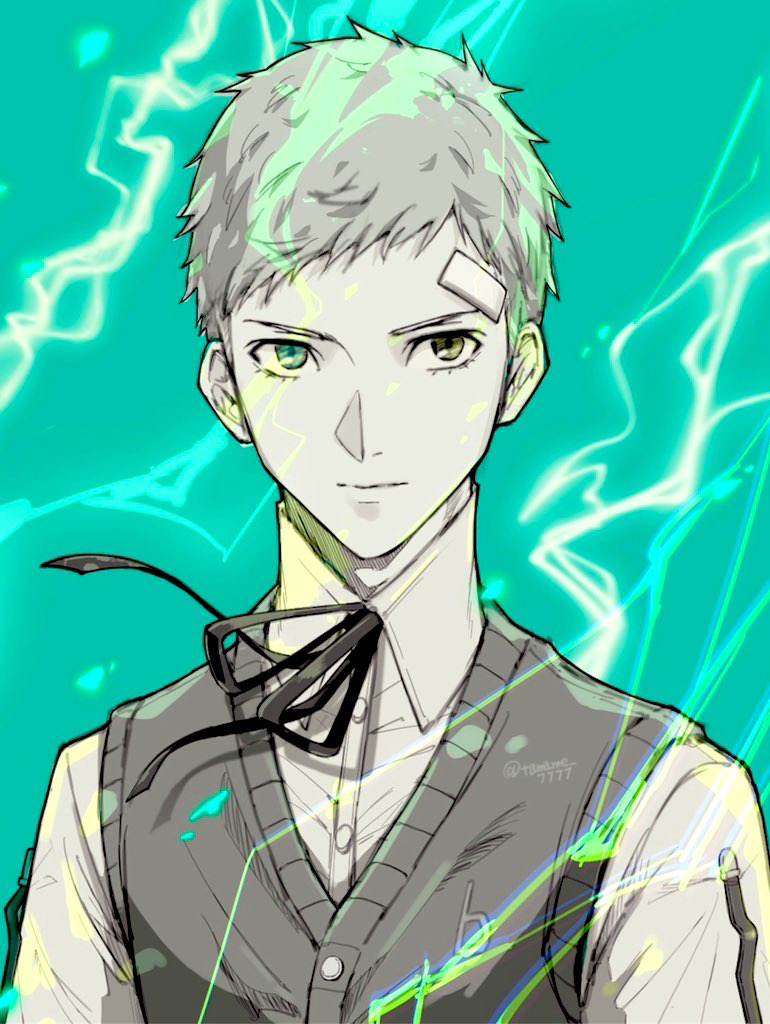 sanada akihiko (persona and 1 more) drawn by tamame_7777