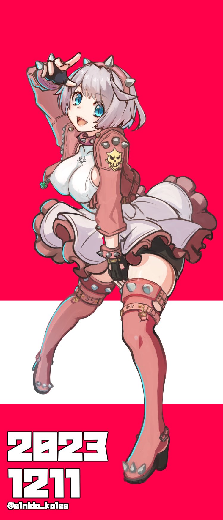 elphelt valentine (guilty gear and 1 more) drawn by kore_(kore)