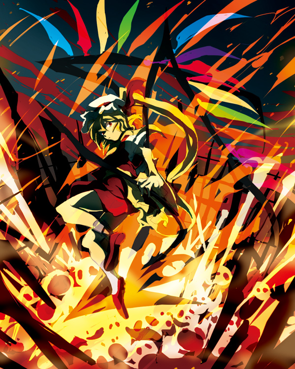 flandre scarlet (touhou) drawn by toriko_(hatoriko)
