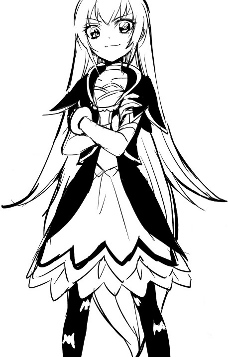regina (precure and 1 more) drawn by chiyo_(rotsurechiriha)