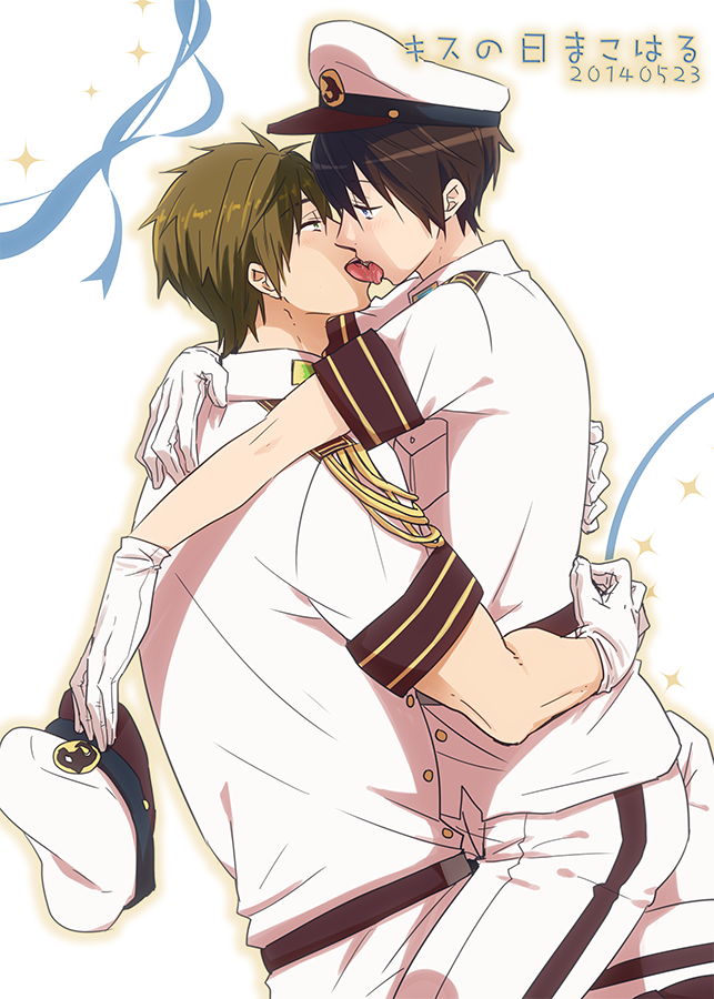 tachibana makoto and nanase haruka (free!) drawn by hato_yu-ki