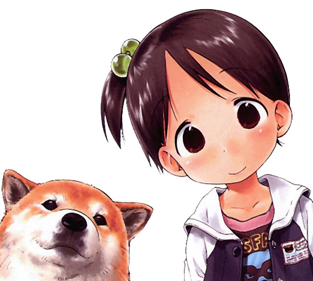 itou chika and satake (ichigo mashimaro) drawn by barasui