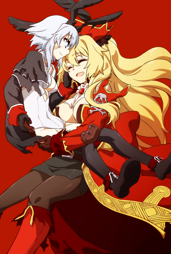 anne bonny and mary read (fate and 1 more) drawn by oiun