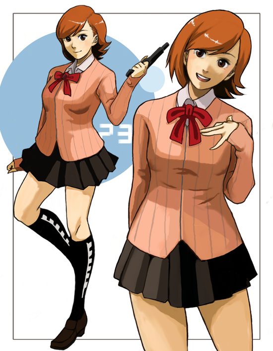 takeba yukari (persona and 1 more) drawn by hagitotoro
