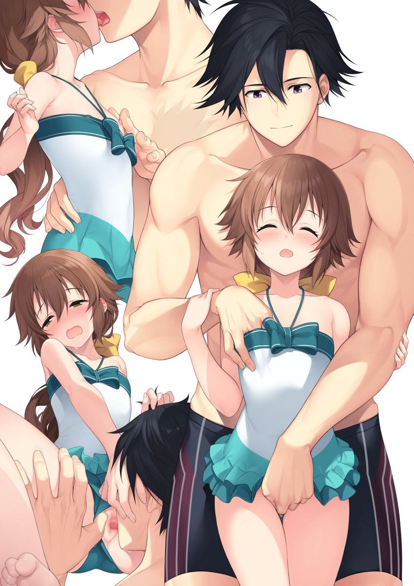 rean schwarzer and towa herschel (eiyuu densetsu and 2 more) drawn by hakuleg