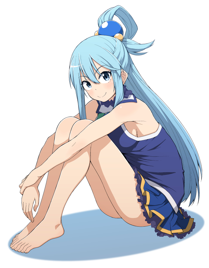 aqua (kono subarashii sekai ni shukufuku wo!) drawn by salpin