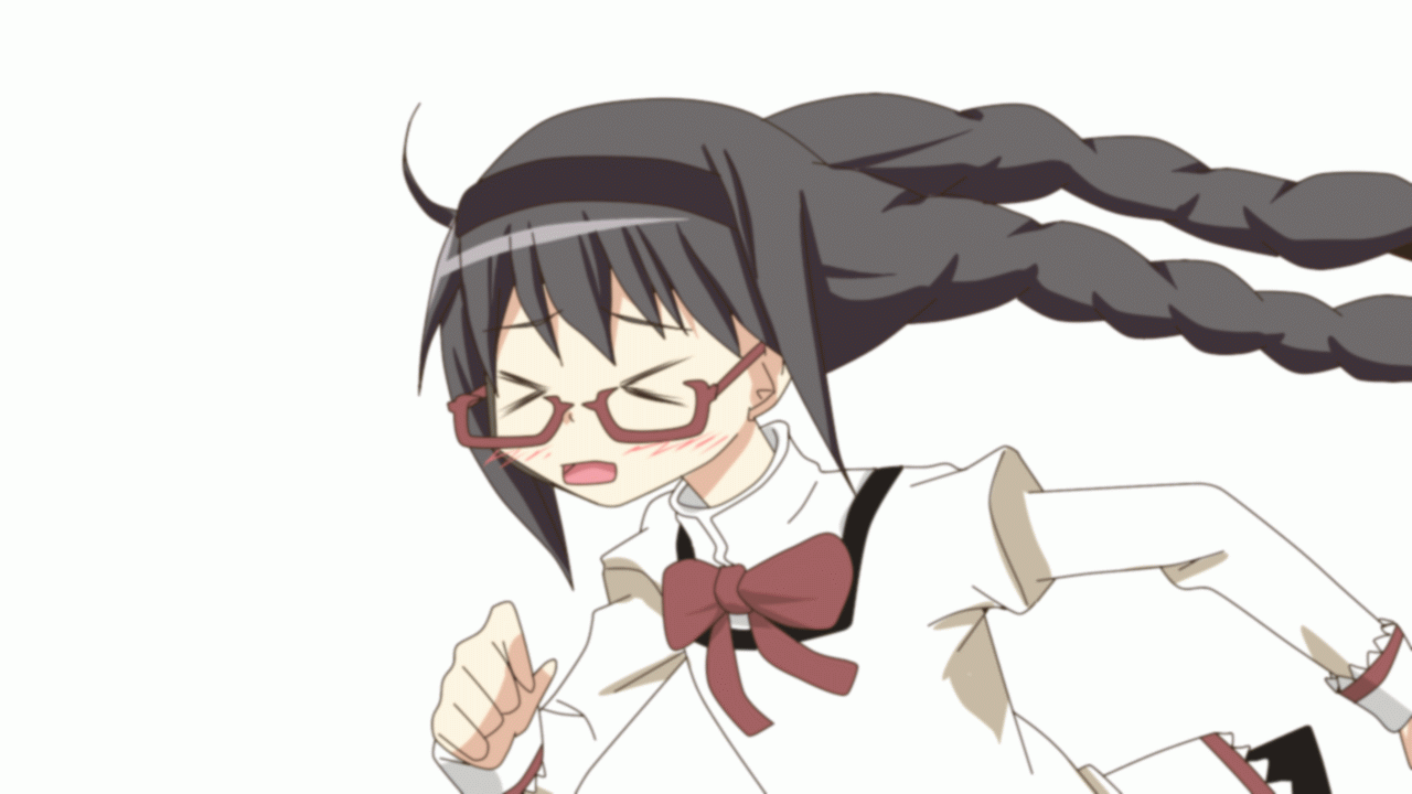 akemi homura and miki sayaka (mahou shoujo madoka magica) drawn by hangaku