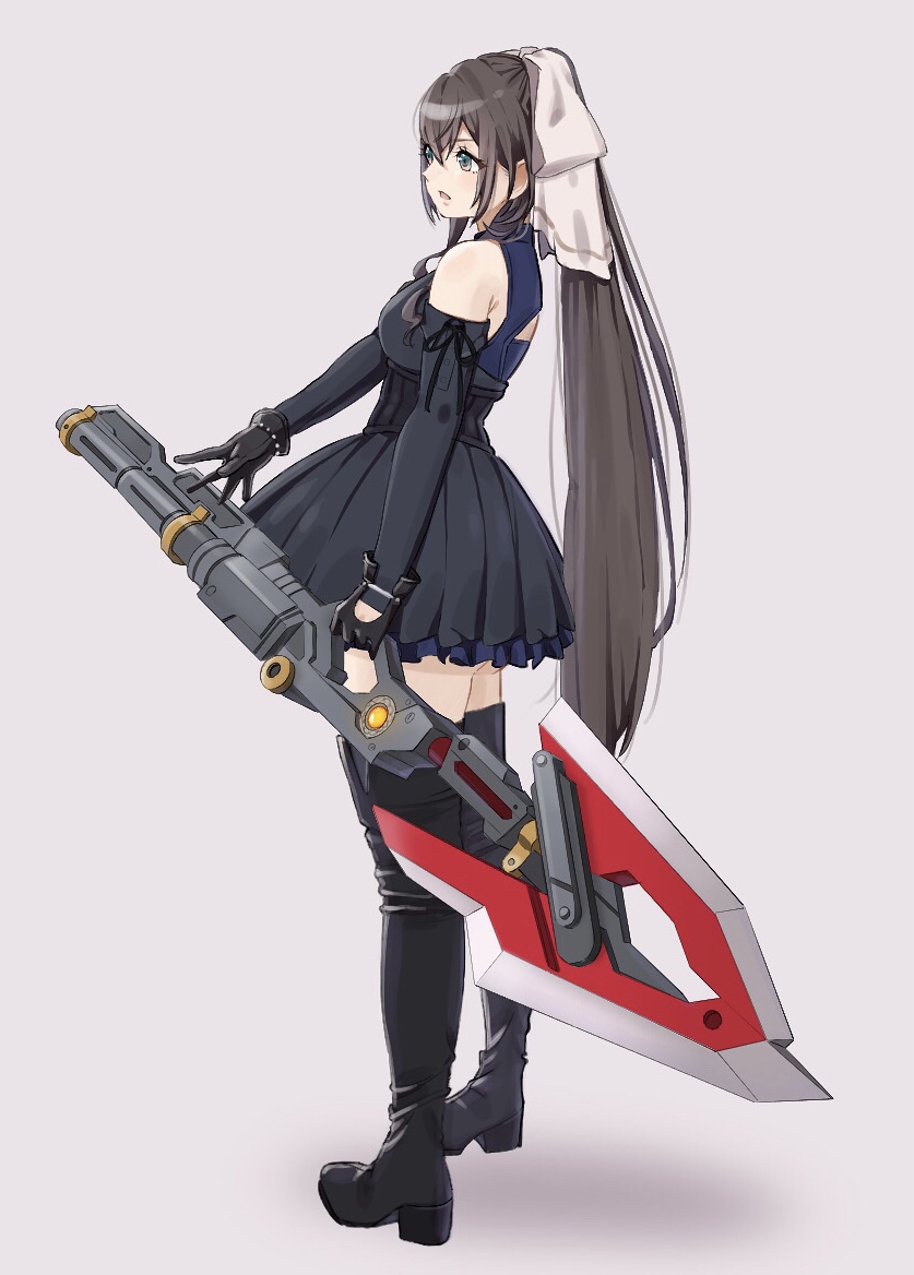 serizawa chikaru (assault lily) drawn by o_(ooorrrmm)