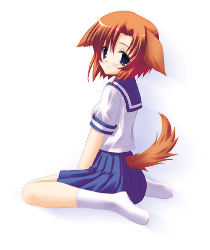 ryuuguu rena (higurashi no naku koro ni) drawn by shigemasa