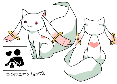 kyubey (mahou shoujo madoka magica and 2 more) drawn by torinone