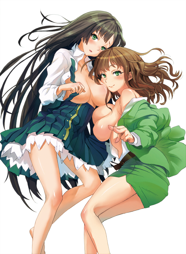 shinonome satsuki and shinonome hazuki (koi to senkyo to chocolate) drawn by hinokore
