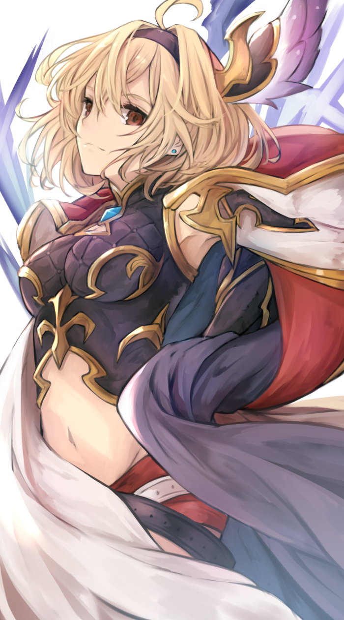 djeeta and conqueror of the eternals (granblue fantasy) drawn by alisia0812