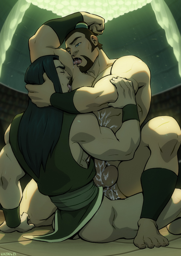 the boulder and xin fu (avatar legends and 1 more) drawn by schizoid
