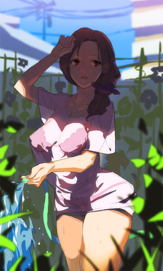 kawashima mizuki (idolmaster and 1 more) drawn by ekao
