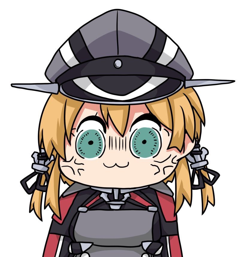 prinz eugen and popuko (kantai collection and 1 more) drawn by yuuki_shishin
