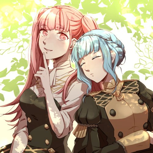 hilda valentine goneril and marianne von edmund (fire emblem and 1 more) drawn by tomi_(sooon103)