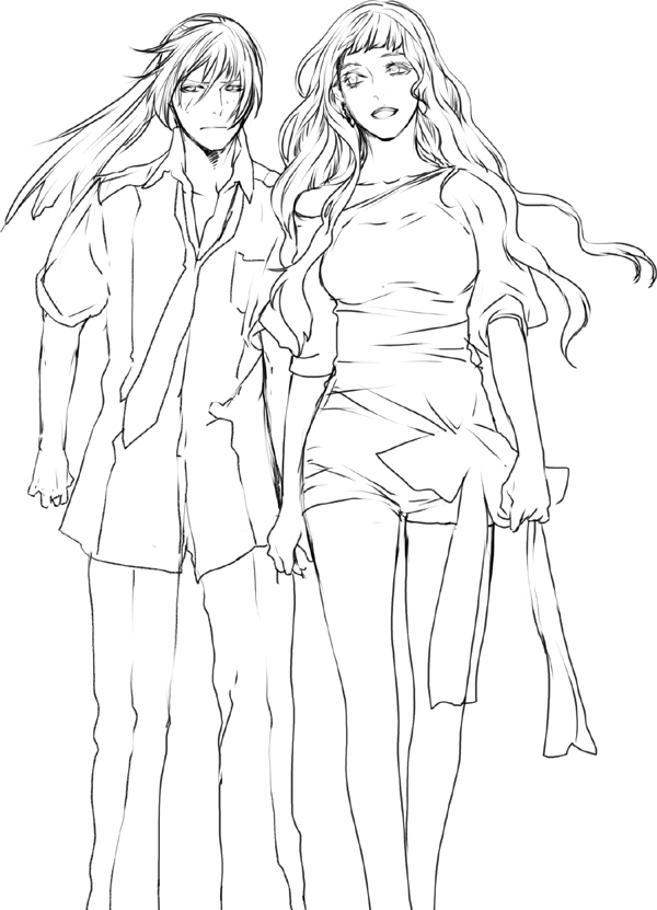sheryl nome and saotome alto (macross and 1 more) drawn by npn