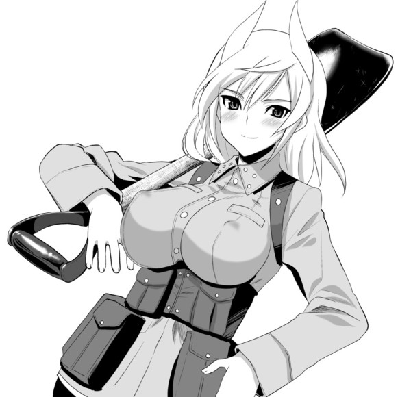 aurora e. juutilainen (world witches series and 1 more) drawn by kyogoku_shin