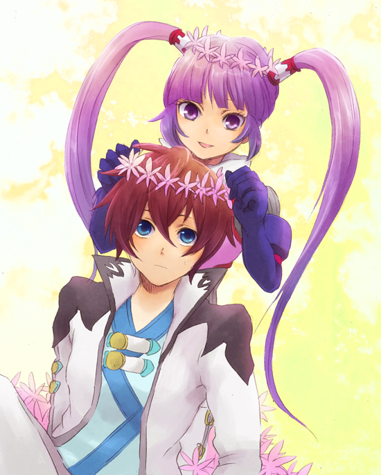 sophie and asbel lhant (tales of and 1 more) drawn by potechi_norisio