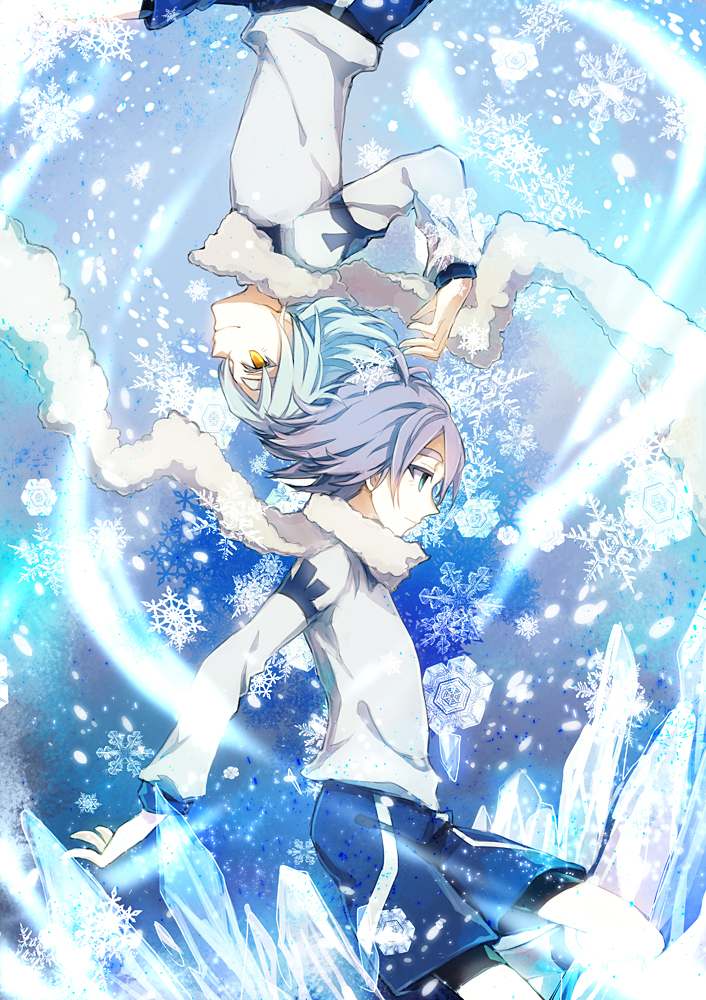 fubuki shirou and fubuki atsuya (inazuma eleven) drawn by aofujiake
