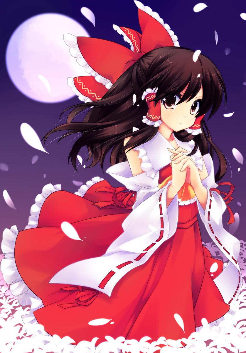 hakurei reimu (touhou) drawn by liong and masaru.jp