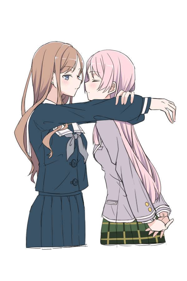 chihaya anon and nagasaki soyo (bang dream! and 1 more) drawn by gumoyu