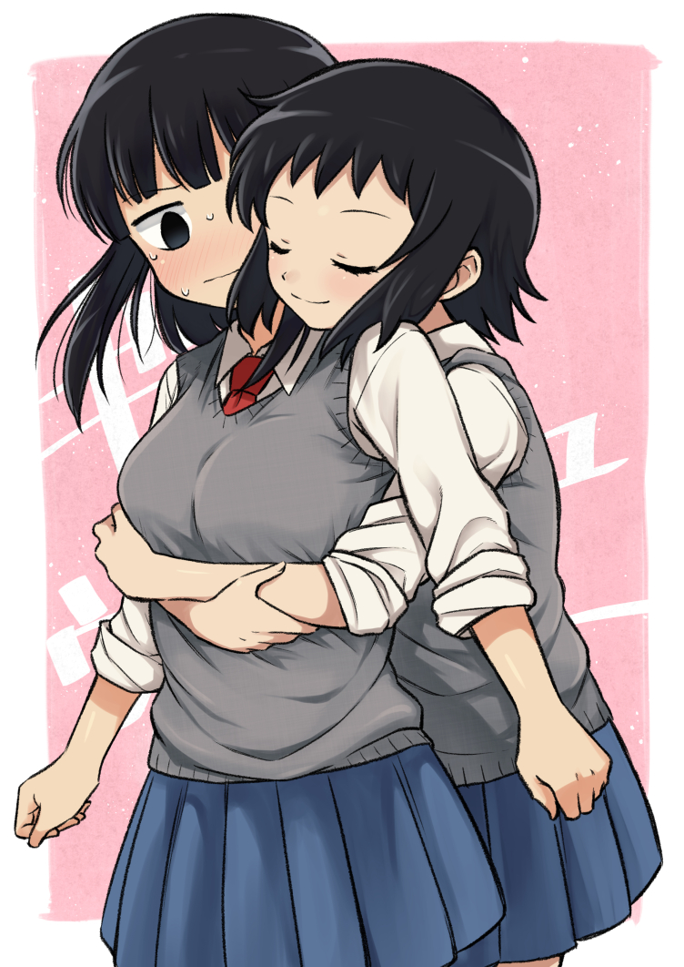 kanbayashi shiori and machida sawako (bernard-jou iwaku.) drawn by meis_(terameisu)